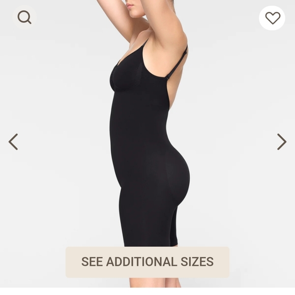 NWT SKIMS LOW BACK MID THIGH BODYSUIT - Picture 2 of 10